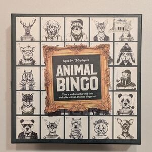 Animal Bingo By Professor Puzzle, New & Sealed Game Set, Holiday Gift